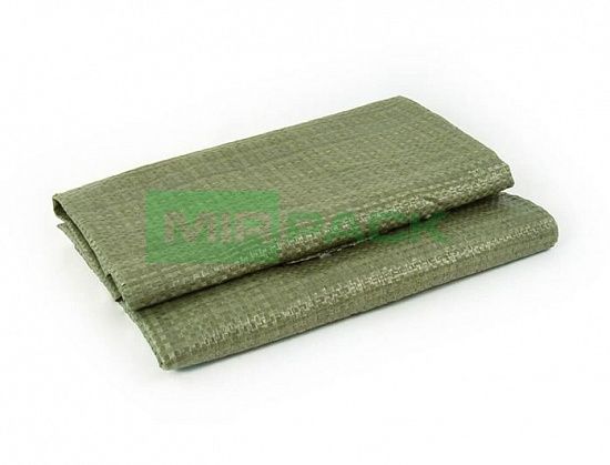 Полипропиленовые мешки 100х150см, 100 шт. зеленый - Вид 1